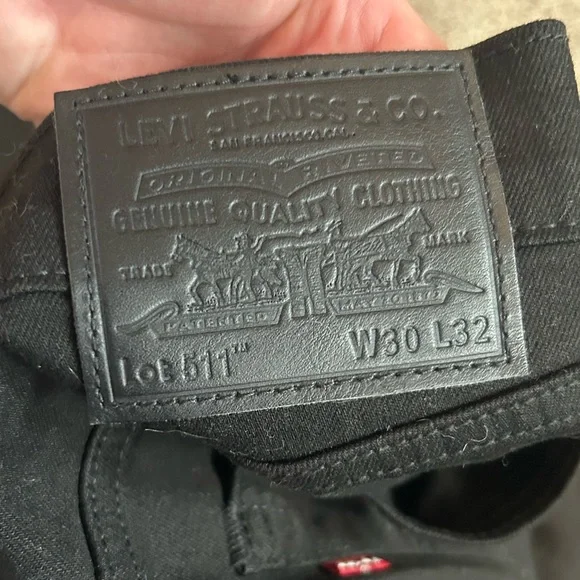 Levi’s 511 Premium Denim Black Jeans - Picture 7 of 7